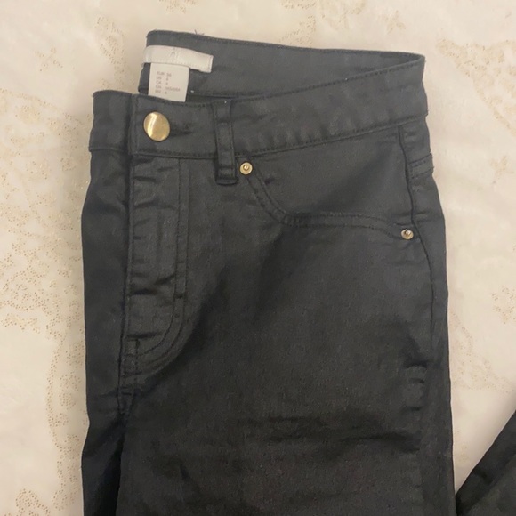 H&M Black Women’s Jeans, Size 6 (Eur 36) - Picture 3 of 8